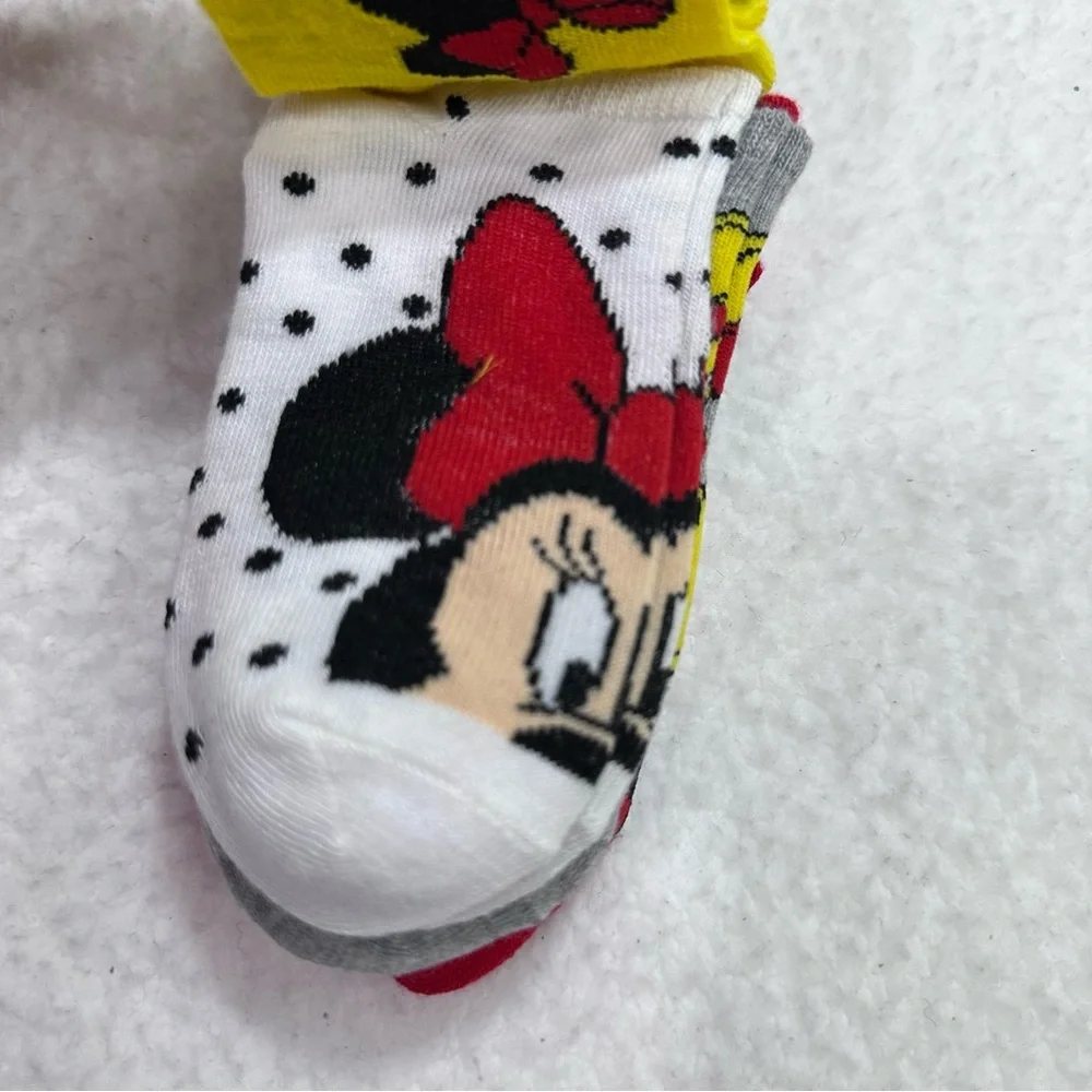 Girl’s Mickey and Minnie Mouse Socks